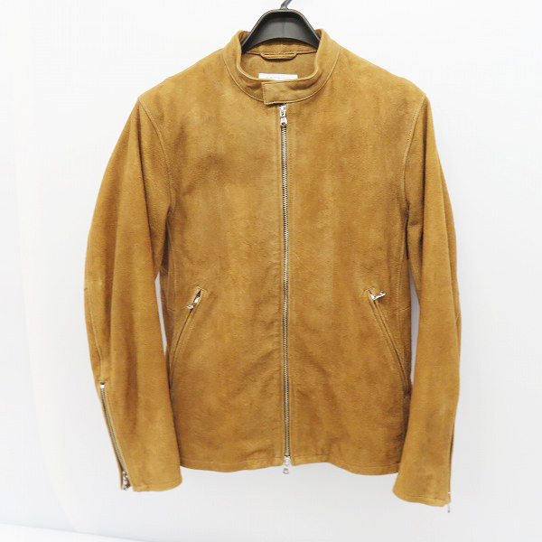 実際に弊社で買取させて頂いたBEAUTY&YOUTH UNITED ARROWS/ユナイテッドアローズ スウェードレザー シングルライダースジャケット 1225-199-8550/L