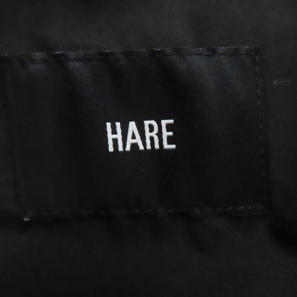 実際に弊社で買取させて頂いた【未使用】HARE/ハレ レイヤードロングジレ/Fの画像 2枚目