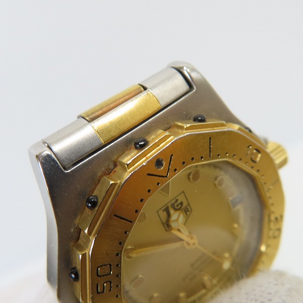 実際に弊社で買取させて頂いたTAG Heuer/タグホイヤー プロフェッショナル200M 腕時計 935.413【動作未確認】の画像 5枚目