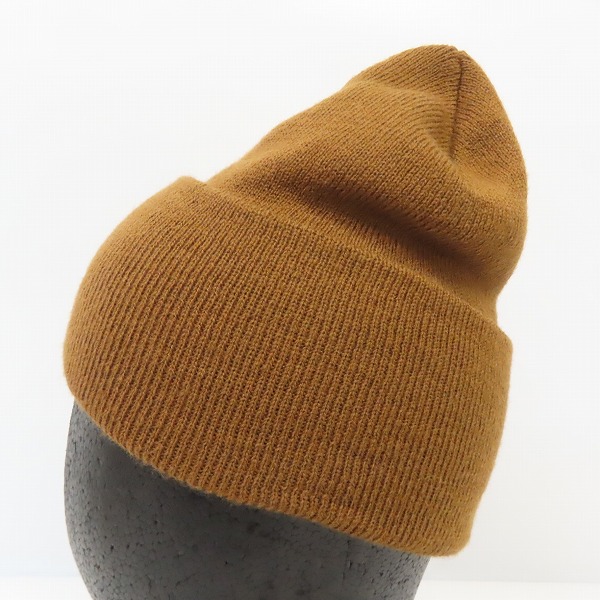 実際に弊社で買取させて頂いたCarhartt/カーハート USA製  ニットキャップ/帽子 ブラウン A18 BRNの画像 2枚目