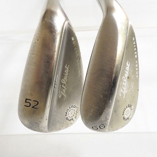 実際に弊社で買取させて頂いたTitleist/タイトリスト BV/ボーケイデザイン SM4 ウェッジ 52°/08,56°/11 2本セットDynamic Gold FLEX：S200の画像 1枚目