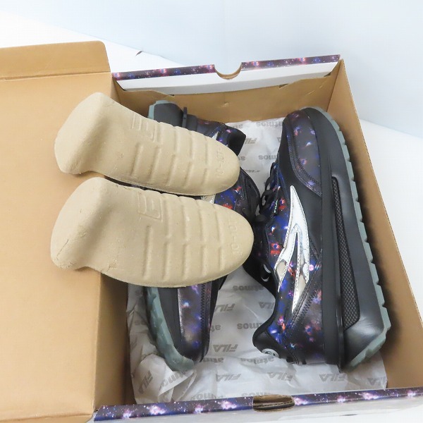 実際に弊社で買取させて頂いたFILA×atmos/フィラ×アトモス RENNO GALAXY/レノギャラクシー 1CM01774-010/29の画像 7枚目