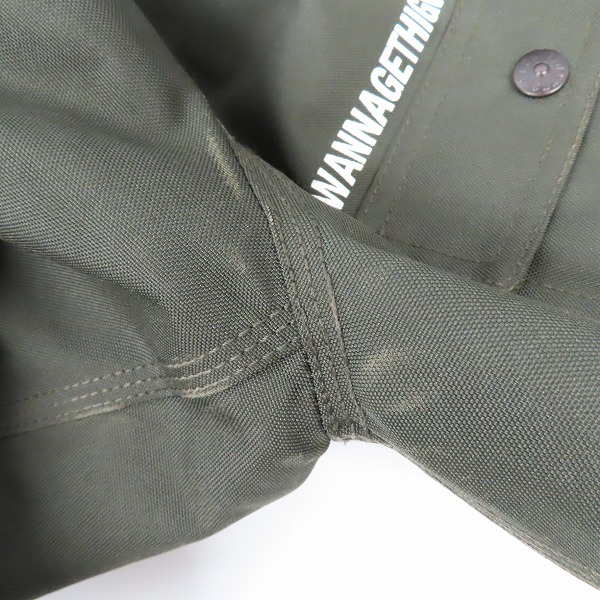 実際に弊社で買取させて頂いたBack Channel/バックチャンネル ミリタリー ジャケット/Mの画像 6枚目