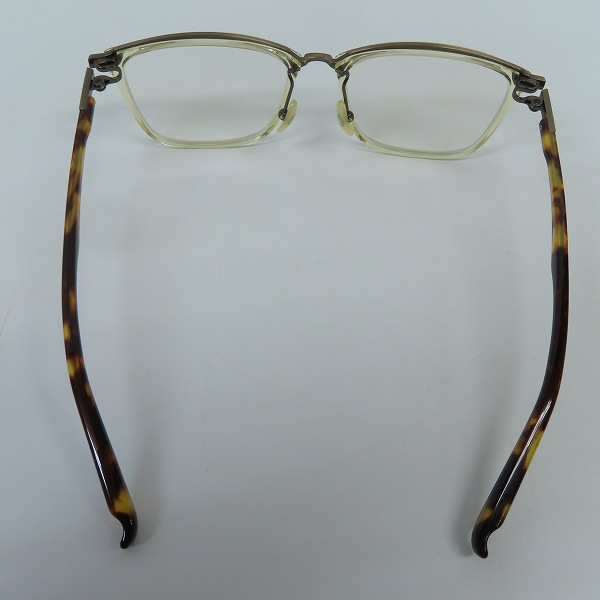 実際に弊社で買取させて頂いた999.9/フォーナインズ フルリム メガネフレーム アイウェア M-100の画像 3枚目