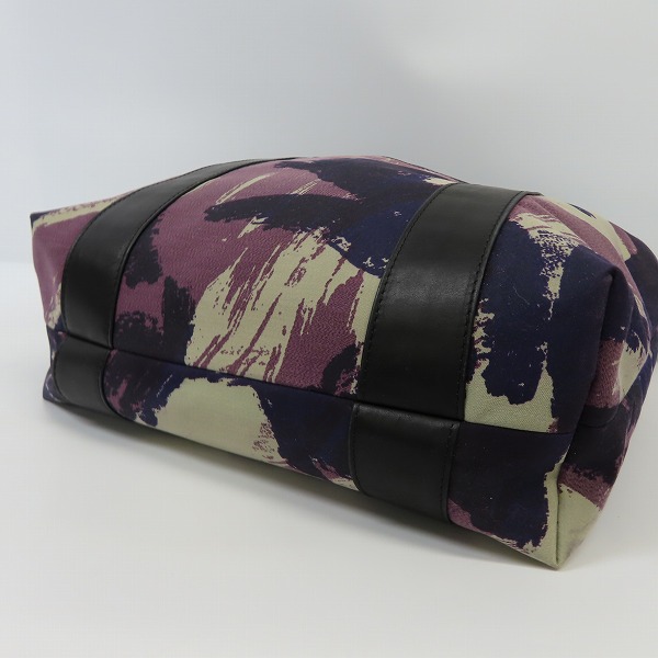 実際に弊社で買取させて頂いたMaison Martin Margiela 11/メゾンマルタンマルジェラ 総柄レザー 2WAYショルダーバッグ/トートバッグ S55WC0012 S43526の画像 2枚目