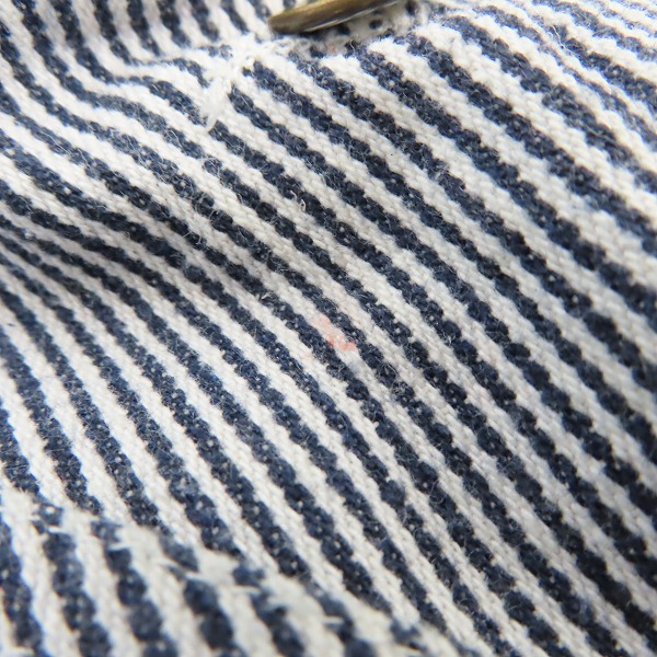 実際に弊社で買取させて頂いたCarhartt/カーハート ヒッコリーオーバーオール オールインワン/Ｓの画像 4枚目