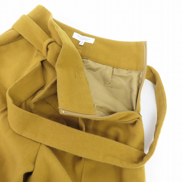 実際に弊社で買取させて頂いたBEAUTY＆YOUTH UNITED ARROWS/ビューティ&ユース ユナイテッドアローズ フラノ ベルト タック ワイドパンツ/Sの画像 2枚目
