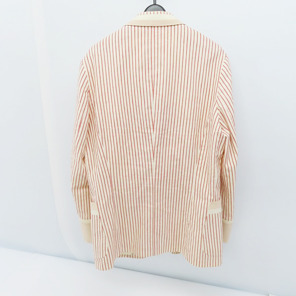 実際に弊社で買取させて頂いたPaul Smith/ポールスミス コレクション  テーラードジャケット ワッペン ストライプ PC-ST-30954/Lの画像 1枚目