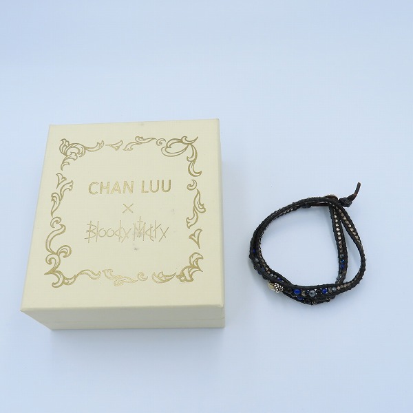 実際に弊社で買取させて頂いたCHAN LUU×Bloody Mary/チャンルー×ブラッディマリー クロウ 2ラップ ビーズ ブレスレット の画像 7枚目