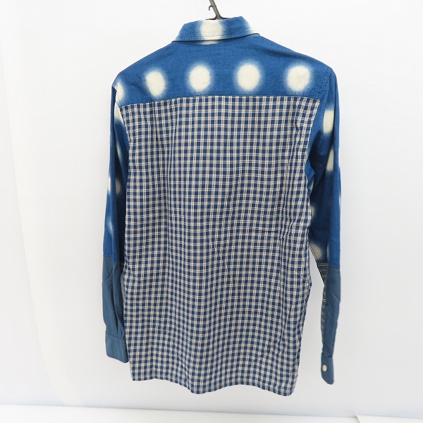 実際に弊社で買取させて頂いたPaul Smith/ポールスミス RED EAR/レッドイヤー ミックスアップシャツ 102651/Mの画像 1枚目