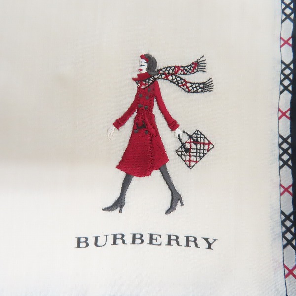 実際に弊社で買取させて頂いた【おまとめ品】CELINE/セリーヌ BURBERRY/バーバリー 他 ハンカチの画像 1枚目