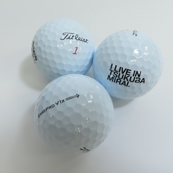 実際に弊社で買取させて頂いた(4)【未使用/オウンネーム】Titleist/タイトリスト PRO V1x ゴルフボール 1ダースの画像 2枚目