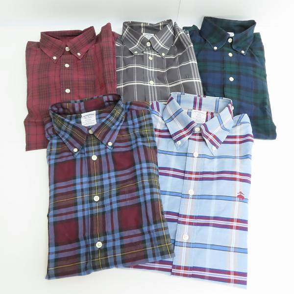 実際に弊社で買取させて頂いた【おまとめ】BROOKS BROTHERS/ブルックスブラザーズ 長袖シャツ