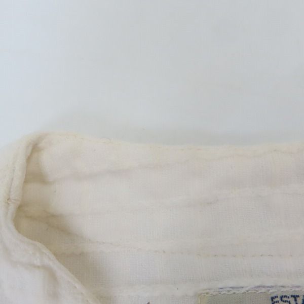 実際に弊社で買取させて頂いたARMANI JEANS/アルマーニジーンズ バンドカラー/ボタンダウンシャツ2点セットの画像 4枚目