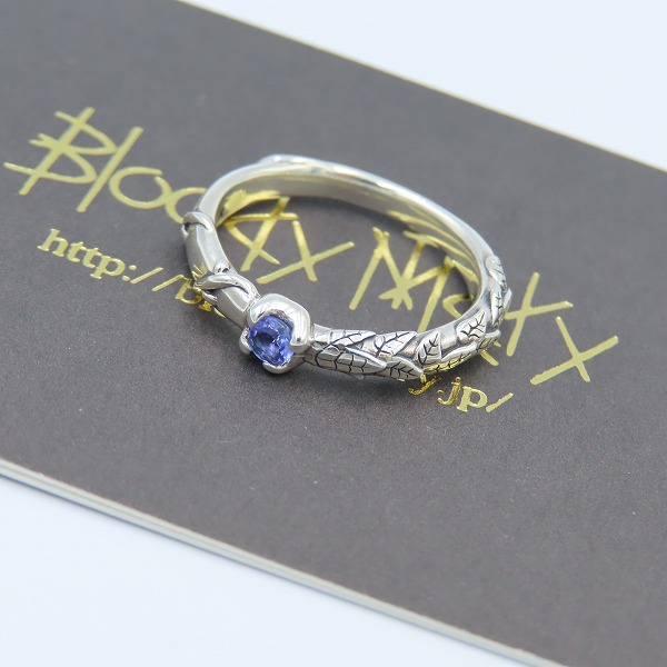 実際に弊社で買取させて頂いた【ギャラ付き】BloodyMary/ブラッディマリー mini nut/ミニナット リング w/タンザナイト 13号