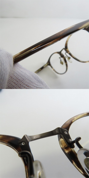 実際に弊社で買取させて頂いたBEAUTY & YOUTH UNITED ARROWS by KANEKO OPTICAL/ユナイテッドアローズ×金子眼鏡店 SAM メガネフレームの画像 8枚目