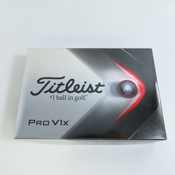実際に弊社で買取させて頂いた(1)【未使用/オウンネーム】Titleist/タイトリスト PRO V1x ゴルフボール 1ダースの画像 3枚目