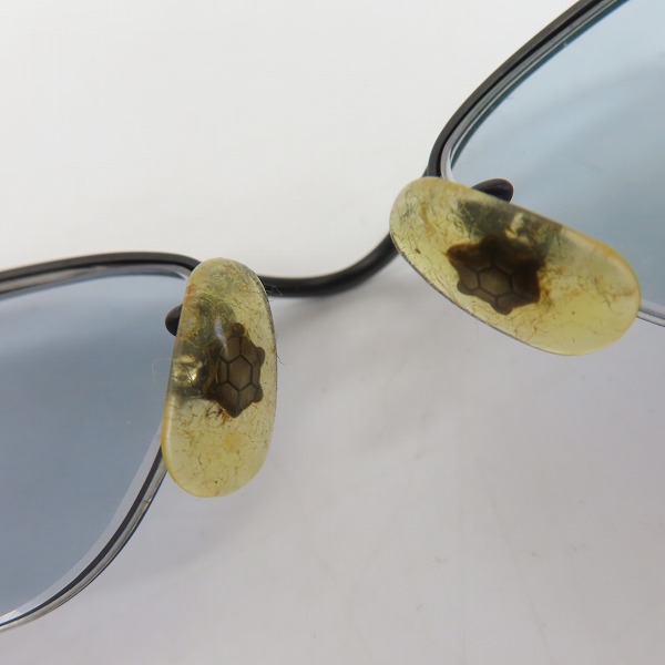 実際に弊社で買取させて頂いた999.9/フォーナインズ 度入り 眼鏡 メガネフレーム アイウェア  ハーフリム S-207Tの画像 4枚目