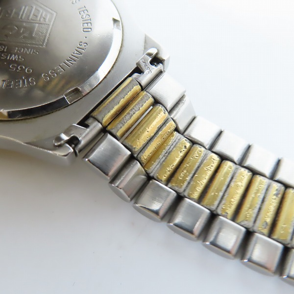 実際に弊社で買取させて頂いたTAG Heuer/タグホイヤー プロフェッショナル200M 腕時計 935.413【動作未確認】の画像 7枚目