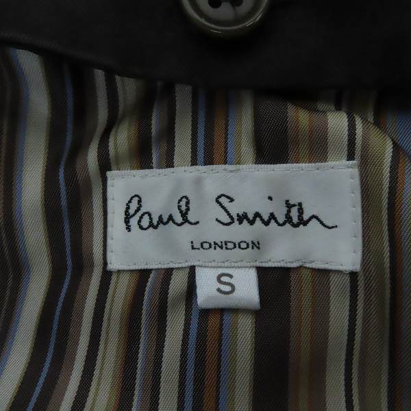 実際に弊社で買取させて頂いたPaul Smith LONDON/ポールスミス ロンドン ライナー付きロングコート/Sの画像 2枚目