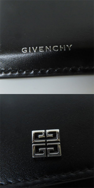 実際に弊社で買取させて頂いたGIVENCHY/ジバンシィ 4G ZIPPED CARDHOLDER/レザー カードホルダー/ミニ ウォレット/BB60JBB15S-001の画像 5枚目