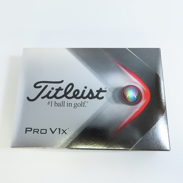 実際に弊社で買取させて頂いた(2)【未使用/オウンネーム】Titleist/タイトリスト PRO V1x ゴルフボール 1ダースの画像 3枚目