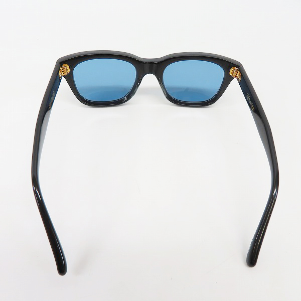 実際に弊社で買取させて頂いたCALEE/キャリー REAL DUDES フルリム サングラス 黒の画像 3枚目