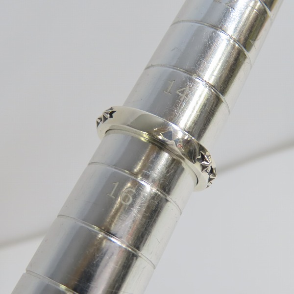 実際に弊社で買取させて頂いた【ギャラ付き】Bloody Mary/ブラッディマリー BM star/BMスター リング 15号の画像 7枚目