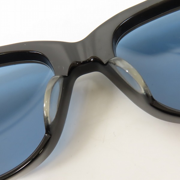 実際に弊社で買取させて頂いたCALEE/キャリー REAL DUDES フルリム サングラス 黒の画像 4枚目