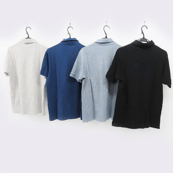 実際に弊社で買取させて頂いたLACOSTE/ラコステ ロゴ刺繍 CLASSIC FIT 半袖ポロシャツ 4点セット　の画像 1枚目