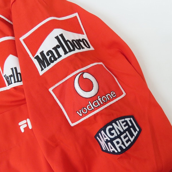 実際に弊社で買取させて頂いたFILA/フィラ フェラーリ ピットシャツ/Sの画像 5枚目