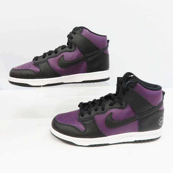 実際に弊社で買取させて頂いた【未使用】NIKE×FRAGMENT DESIGN/ナイキ×フラグメントデザイン DUNK HI/F ダンクハイ 北京 DJ0382-600/28.0の画像 3枚目