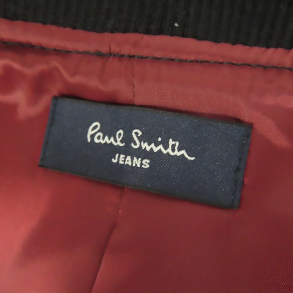 実際に弊社で買取させて頂いたPaul Smith JEANS/ポールスミス ジーンズ キルティングレザージャケット/ブルゾン/Mの画像 2枚目