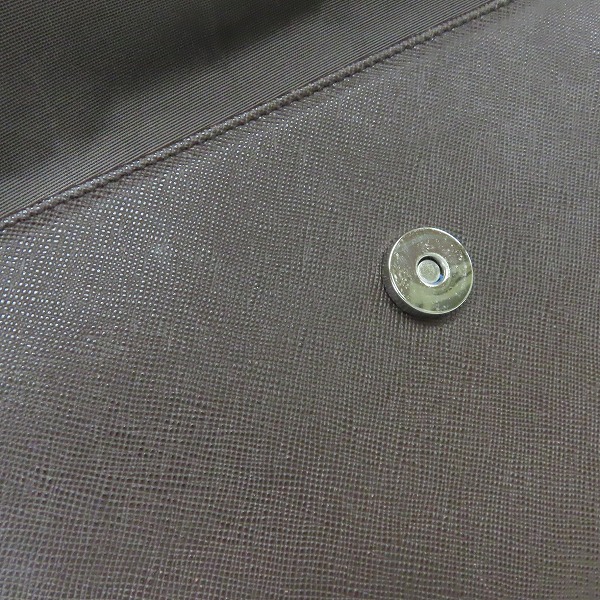 実際に弊社で買取させて頂いたBURBERRY/バーバリー レザー ハンドバッグ 裏地ノバチェック の画像 7枚目