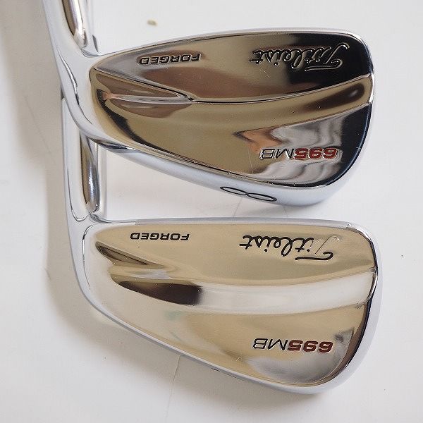 実際に弊社で買取させて頂いたTitleist/タイトリスト 695MB FORGED アイアン #3〜9,Pw 8本セット Dynamic Goldの画像 4枚目