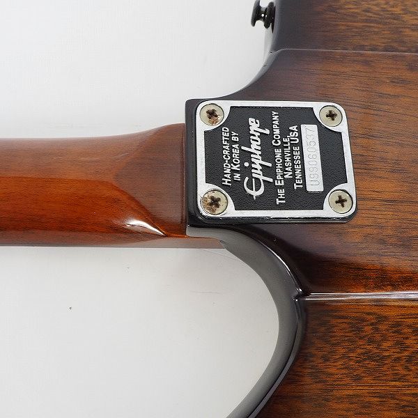 実際に弊社で買取させて頂いた★Epiphone/エピフォン Thunderbird IV/サンダーバード 4弦エレキベース  ソフトケース付の画像 8枚目