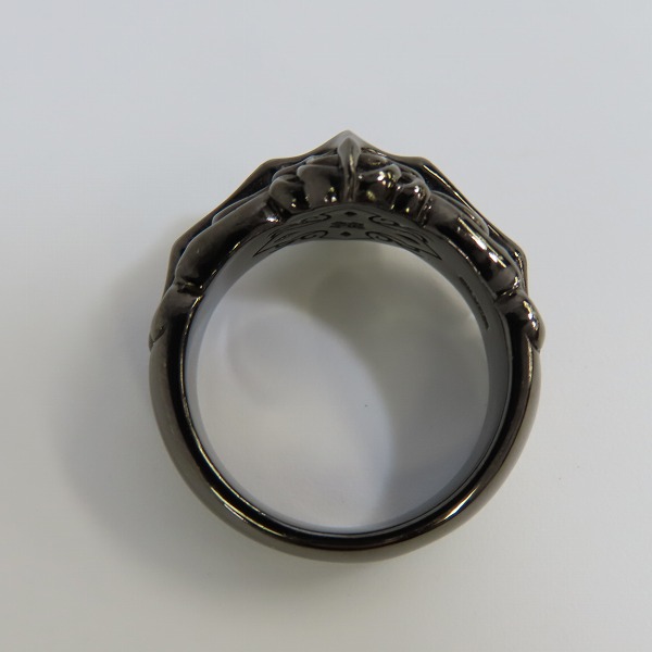 実際に弊社で買取させて頂いた【ギャラ付き】Bloody Mary/ブラッディマリー Cult/カルト リング ブラック 16号の画像 5枚目