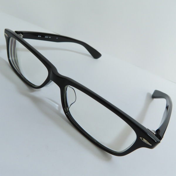 実際に弊社で買取させて頂いた999.9/フォーナインズ 眼鏡/メガネフレーム フルリム  度入り NP-61 ブラック