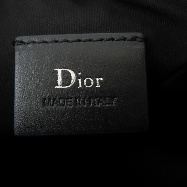 実際に弊社で買取させて頂いたDIOR HOMME/ディオールオム ショルダーバッグ ブラック レザー 03-BO-0196の画像 5枚目