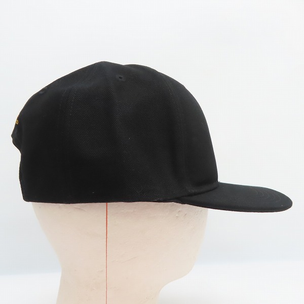 実際に弊社で買取させて頂いた(7)Carhartt/カーハート Firm Duck Flat Brim Cap ファームダック フラットブリム キャップ ブラック AH1604-M/OSFAの画像 3枚目