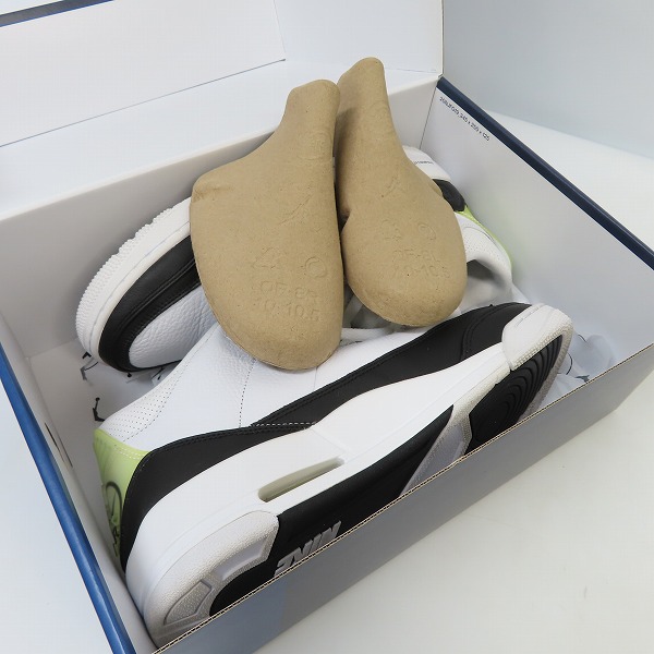 実際に弊社で買取させて頂いたFRAGMENT DESIGN×NIKE/フラグメントデザイン×ナイキ AIR JORDAN 3 エアジョーダン3 DA3595-100/28.5の画像 7枚目