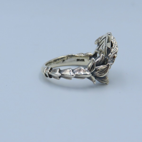 実際に弊社で買取させて頂いた【ギャラ付き】Bloody Mary/ブラッディマリー 雨の日限定 ミステル ニンフ リング w/アイオライト 13号の画像 3枚目