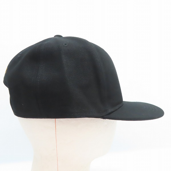 実際に弊社で買取させて頂いた(6)Carhartt/カーハート Firm Duck Flat Brim Cap ファームダック フラットブリム キャップ ブラック AH1604-M/OSFAの画像 3枚目