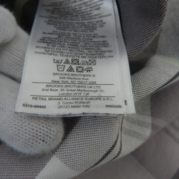 実際に弊社で買取させて頂いたBLACK FLEECE by Brooks Brothers/ブラックフリース ボタンダウン シャツ/BB00の画像 5枚目