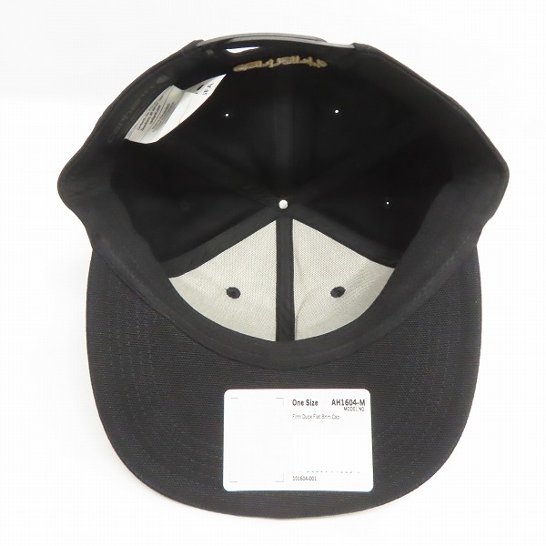 実際に弊社で買取させて頂いた(5)Carhartt/カーハート Firm Duck Flat Brim Cap ファームダック フラットブリム キャップ ブラック AH1604-M/OSFAの画像 2枚目