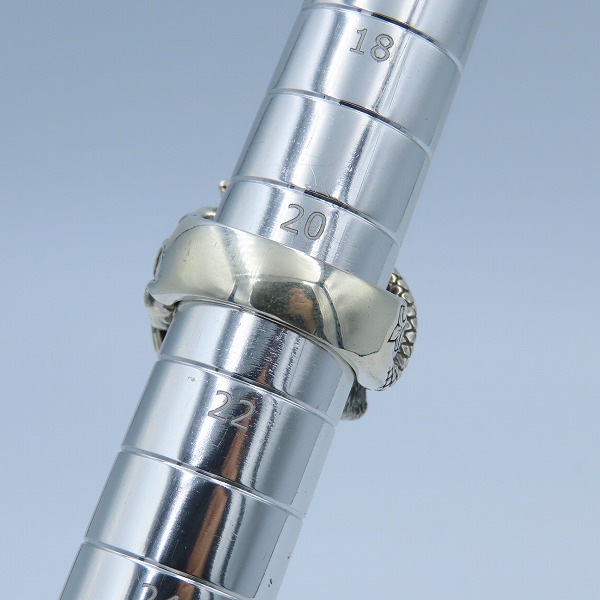 実際に弊社で買取させて頂いたBloody Mary/ブラッディマリー 2008 Xmas/クリスマス限定 太極図 リング 21号の画像 7枚目