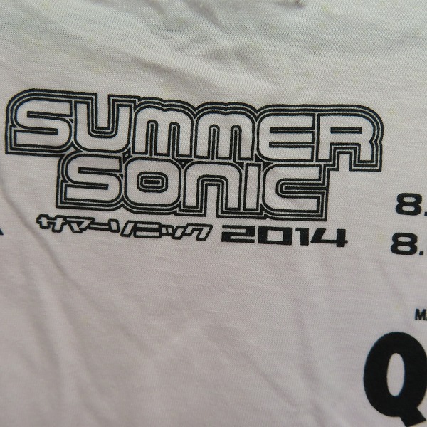 実際に弊社で買取させて頂いた【おまとめ品】AC/DC/Metallica/Slipknot他 バンドTシャツ/サマソニ2014年Tシャツ等の画像 4枚目