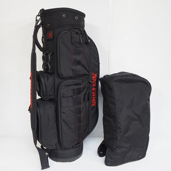 実際に弊社で買取させて頂いたBRIEFING/ブリーフィング CR-6 ゴルフ 8.5型 5分割キャディバッグ ブラック
