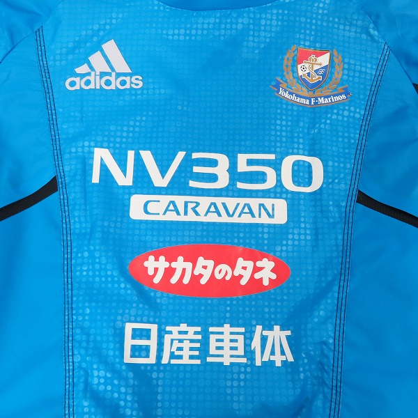 adidas/アディダス 横浜Fマリノス ハイブリッドフーディートップ
