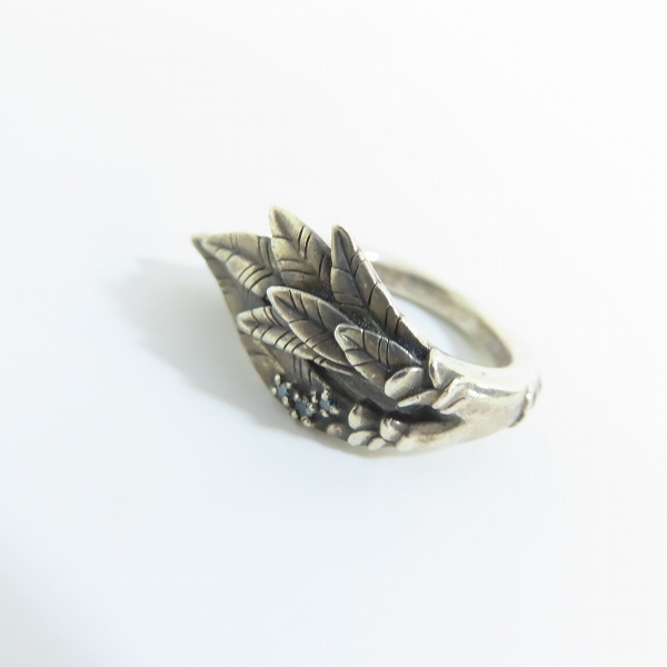 実際に弊社で買取させて頂いたBloody Mary/ブラッディマリー ビビット リング 雛鳥 w/ブルーダイヤ 7号